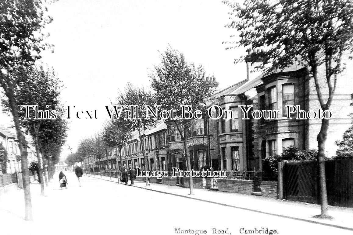 CA 1371 - Montague Road, Cambridge, Cambridgeshire c1908