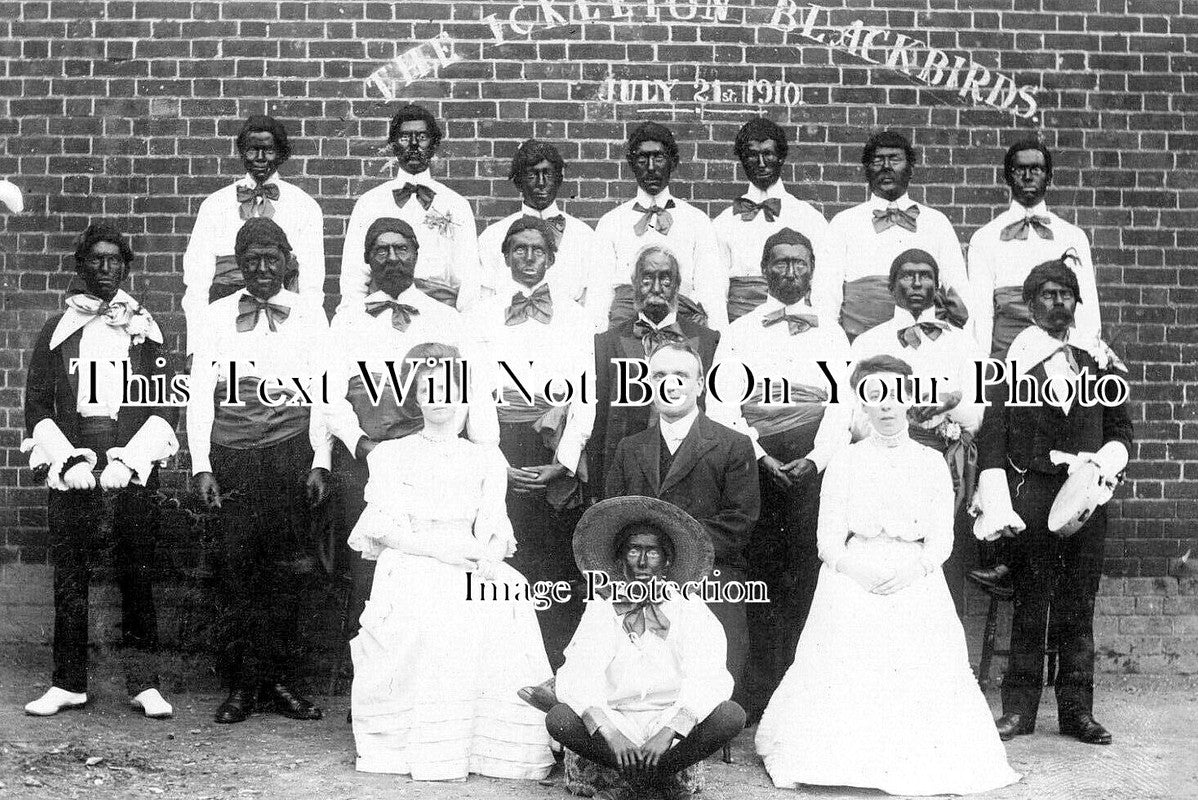 CA 1448 - The Ickleton Blackbirds, Cambridgeshire 1910