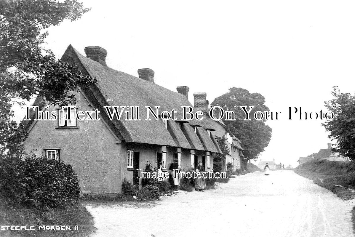 CA 1553 - Cottages, Steeple Morden, Cambridgeshire
