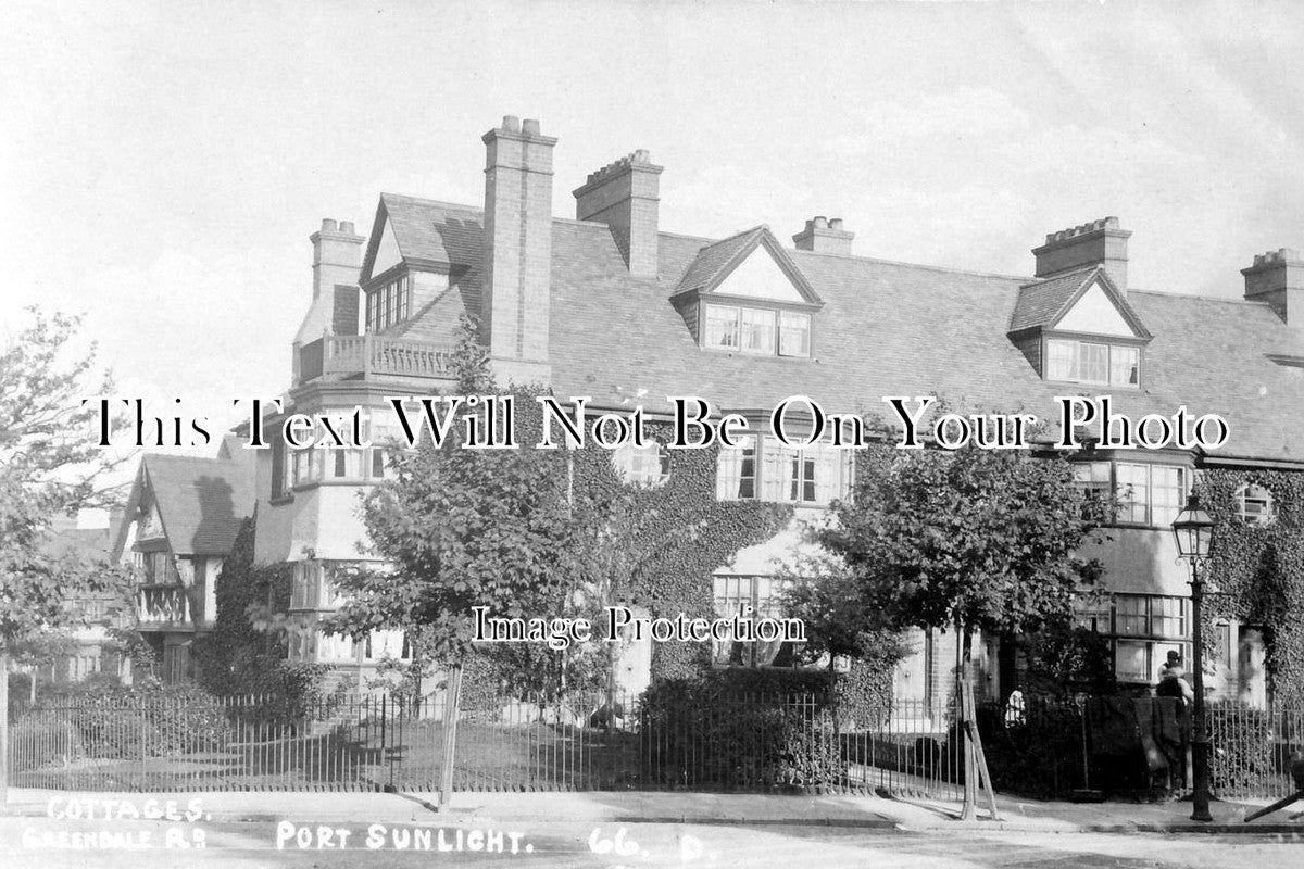 CH 1002 - Cottages, Greendale Road, Port Sunlight, Cheshire