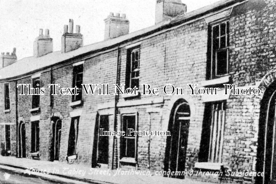 CH 1032 - Subsidence, Tabley Street, Nortwich, Cheshire