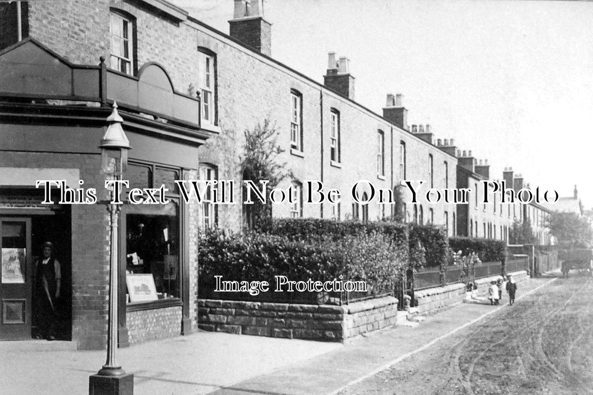 CH 1092 - Edward Jacksons Corner Shop, Altrincham, Cheshire c1906
