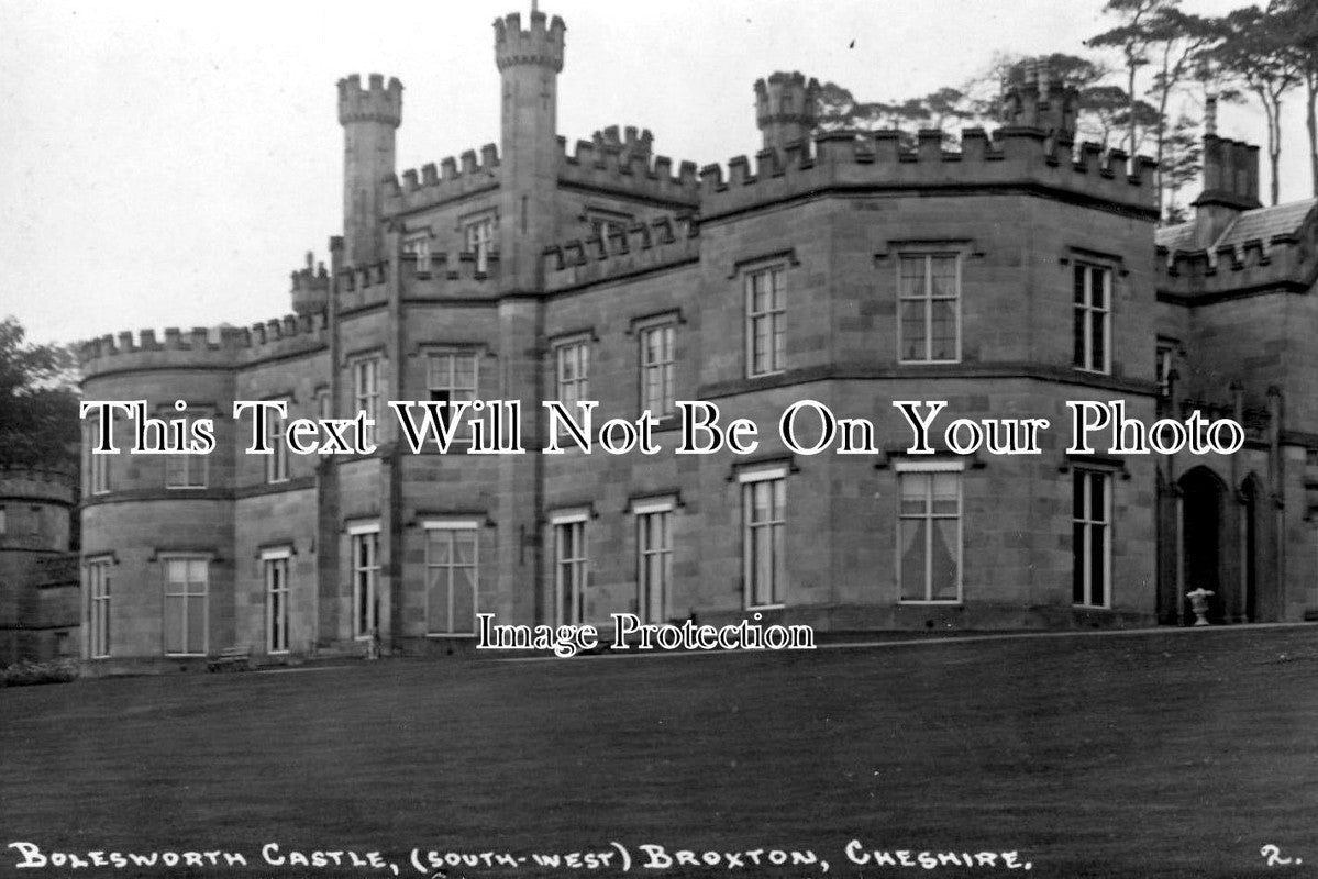 CH 1130 - Bolesworth Castle, Broxton, Cheshire c1920