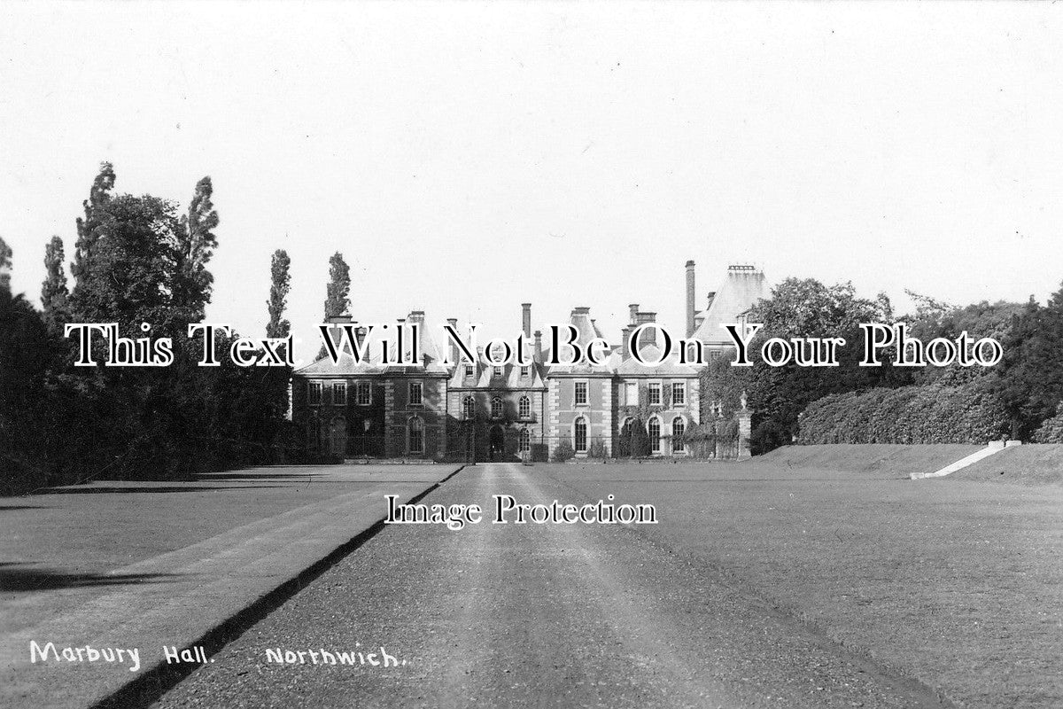 CH 1150 - Marbury Hall, Northwich, Cheshire c1920