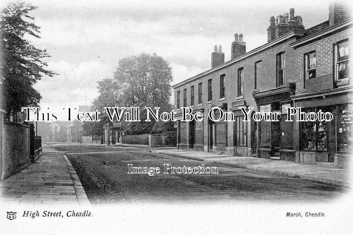 CH 1162 - High Street, Cheadle, Manchester, Cheshire