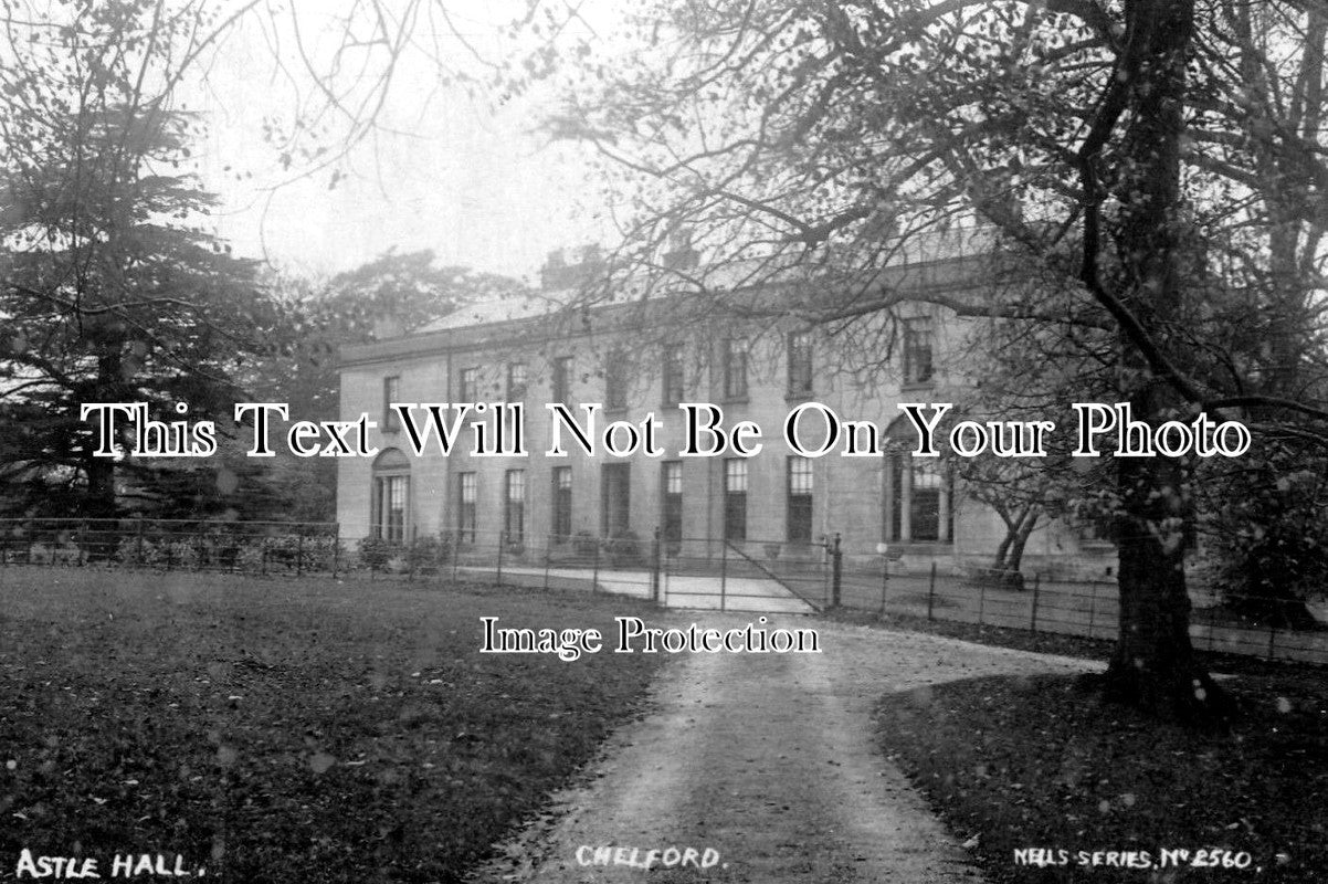 CH 1204 - Astle Hall, Chelford, Cheshire c1920