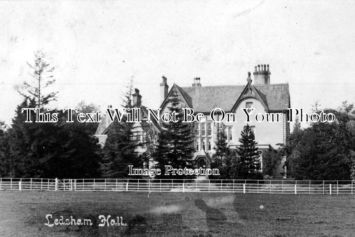 CH 1244 - Ledsham Hall, Wirral, Cheshire c1911