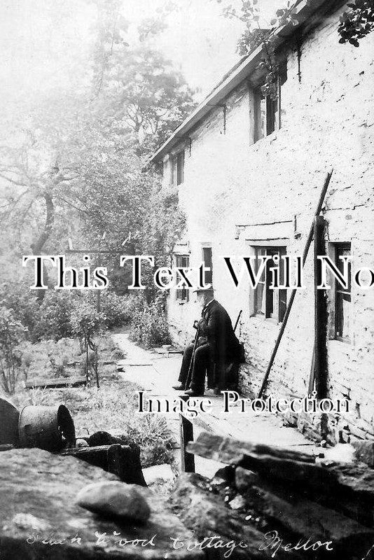 CH 1278 - Slack Wood Cottage, Mellor, Cheshire c1906