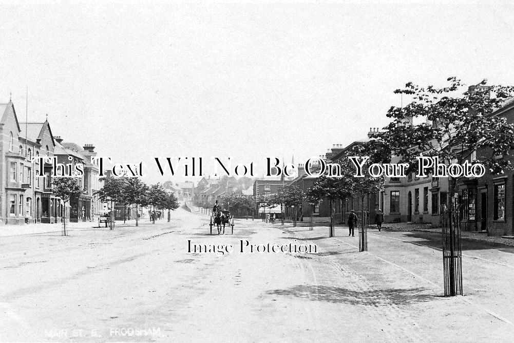 CH 1300 - Main Street, Frodsham, Cheshire c1906