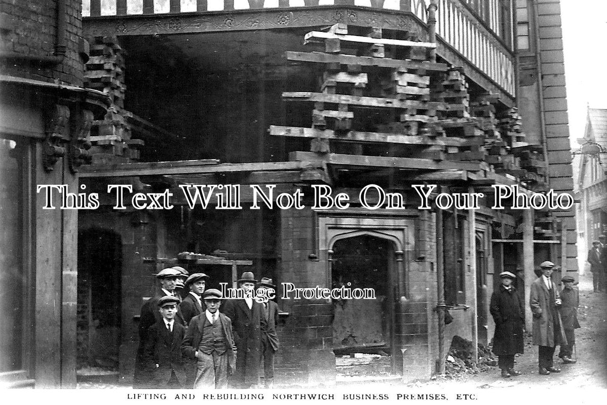 CH 1351 - Northwich Lifting & Rebuilding Business Premises Subsidence, Cheshire