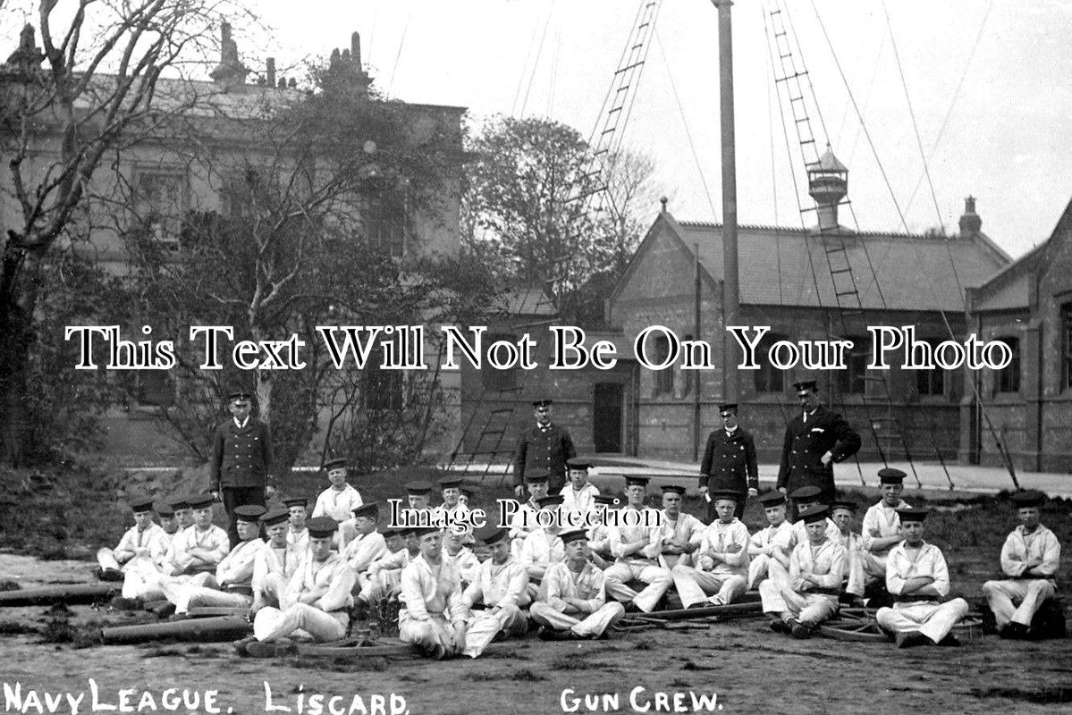 CH 1361 - Gun Crew, Navy League, Liscard, Cheshire