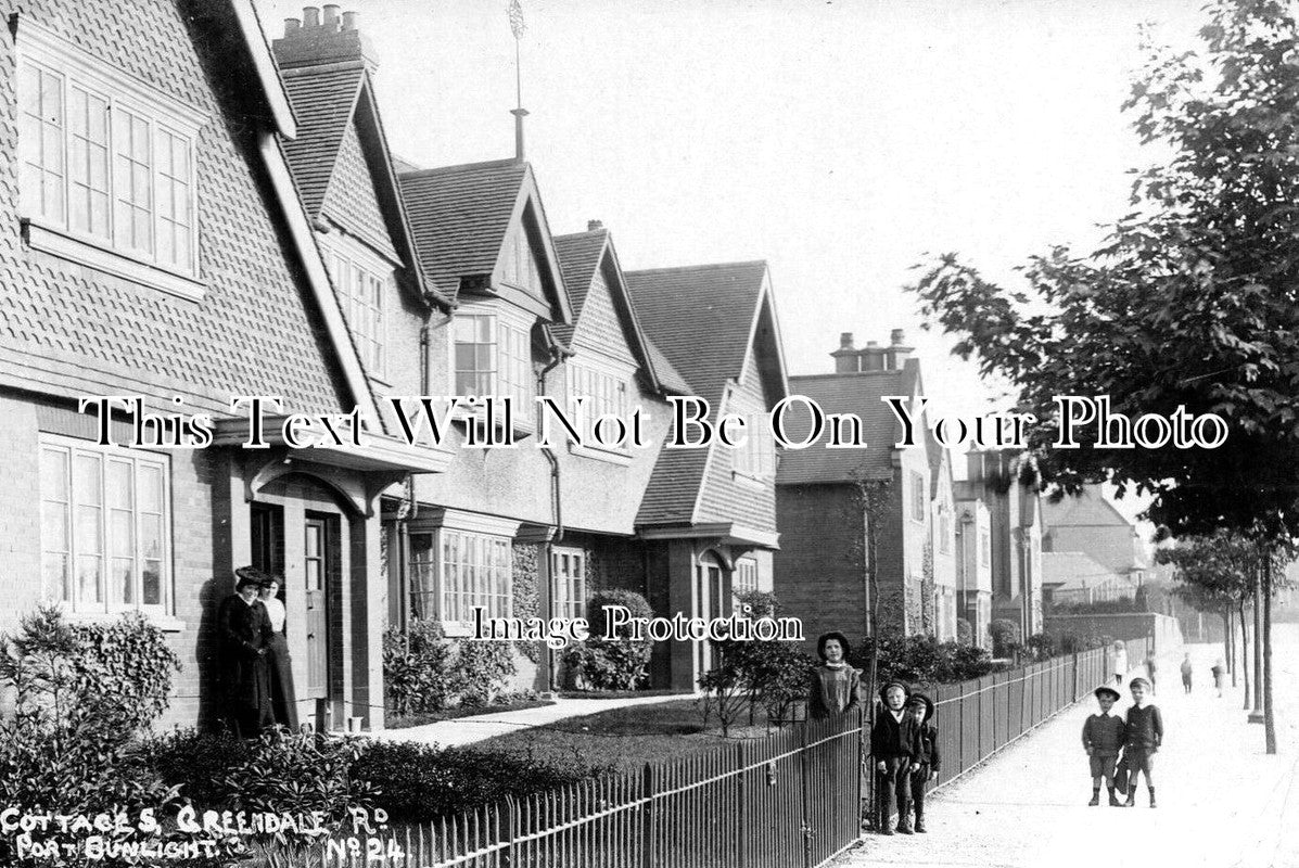 CH 1364 - Cottages, Greendale Road, Port Sunlight, Cheshire