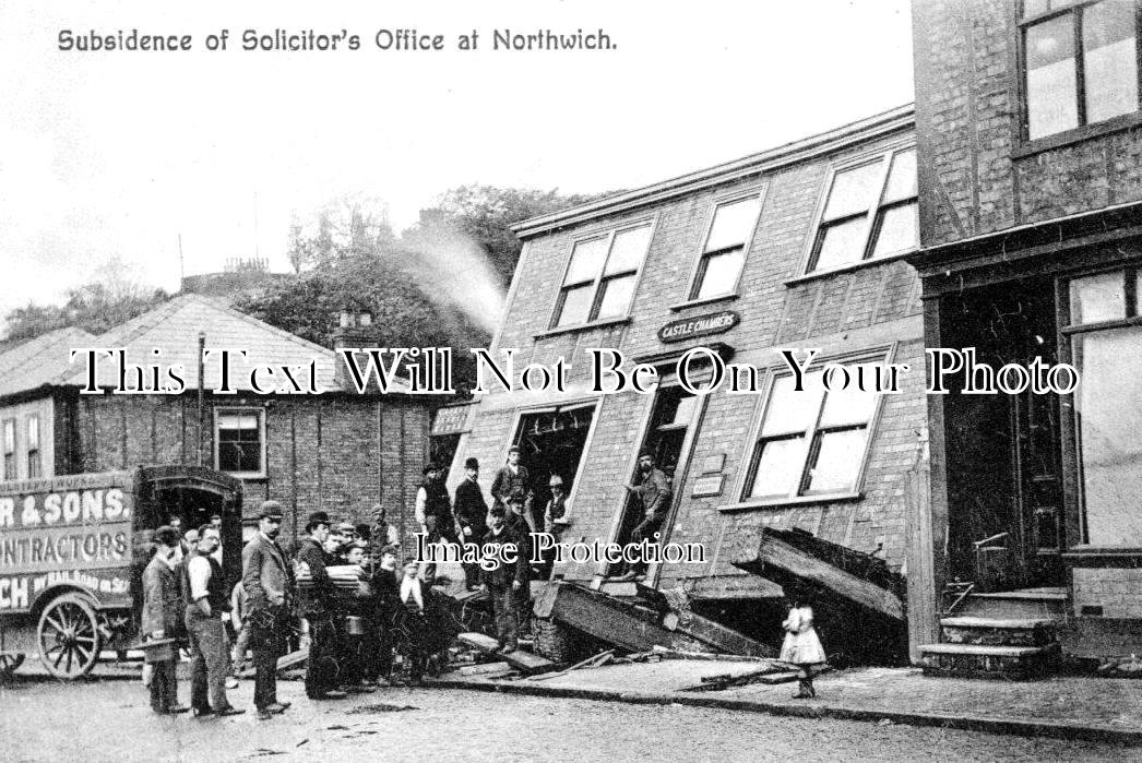 CH 1429 - Castle Street Solicitor Subsidence, Northwich, Cheshire