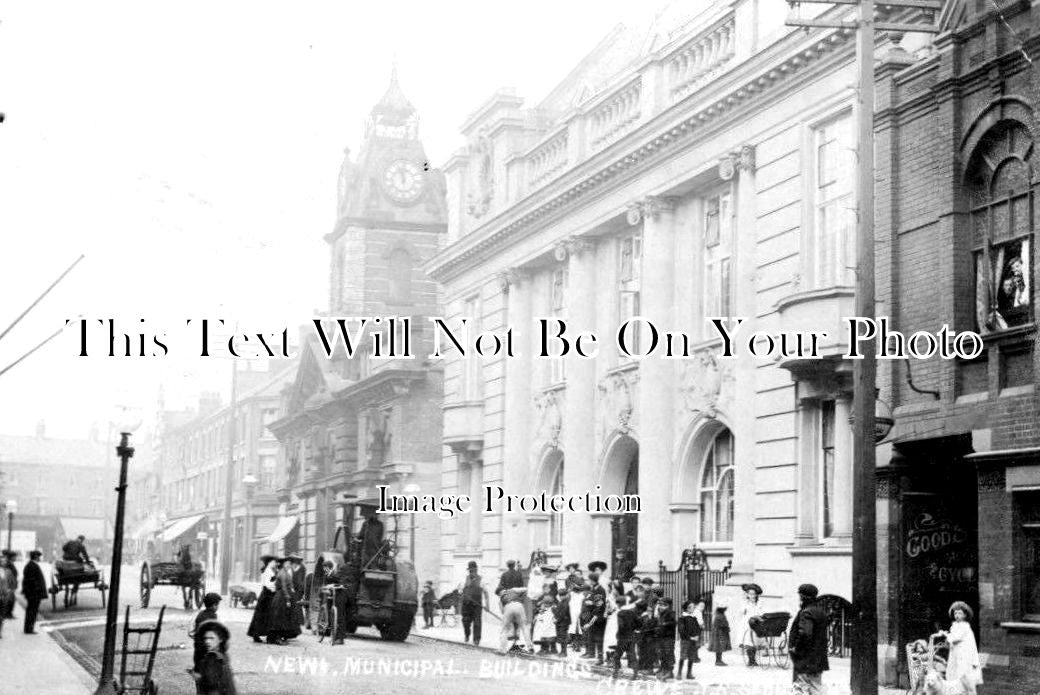 CH 1453 - New Municipal Buildings, Crewe, Cheshire