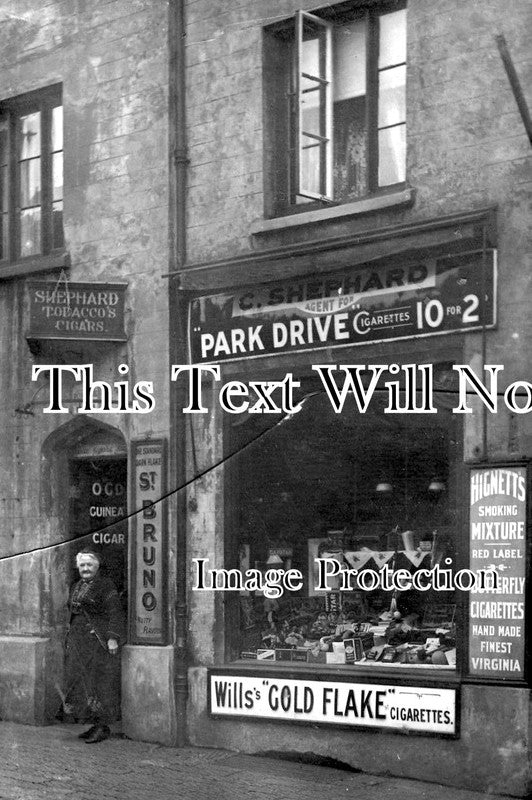 CH 1463 - Tobacconist Shopfront, Lymm, Cheshire