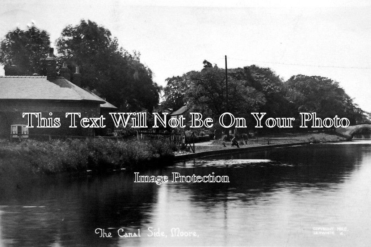 CH 15 - The Canal Side, Moore, Cheshire c1932