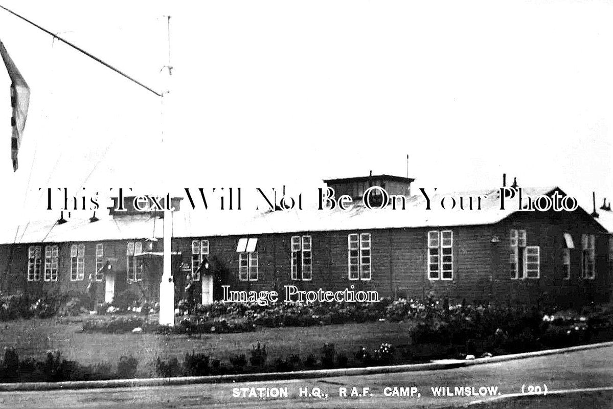 CH 1502 - Wilmslow Station HQ RAF Camp, Cheshire c1930