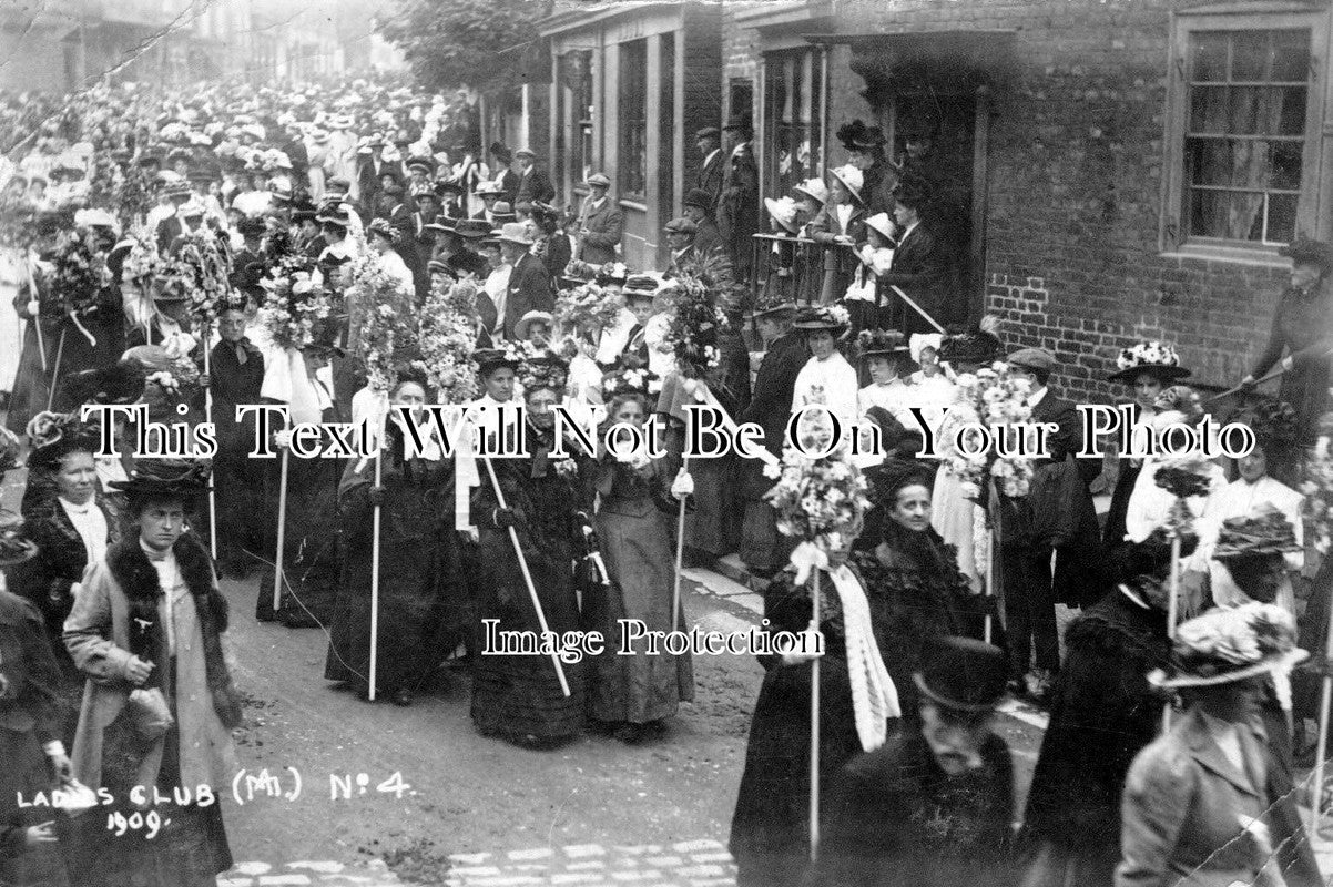 CH 1503 - Neston Ladies Club, Cheshire c1909
