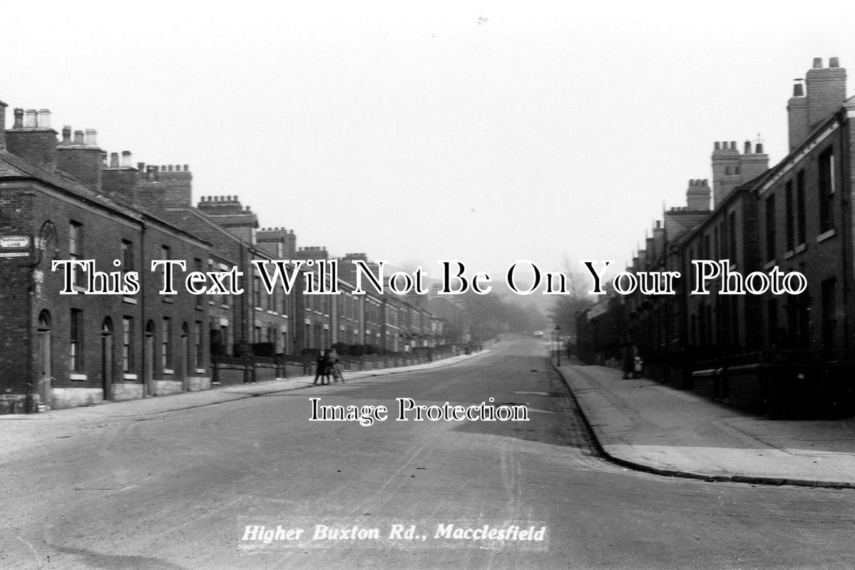 CH 158 - Higher Buxton Road, Macclesfield, Cheshire c1920s