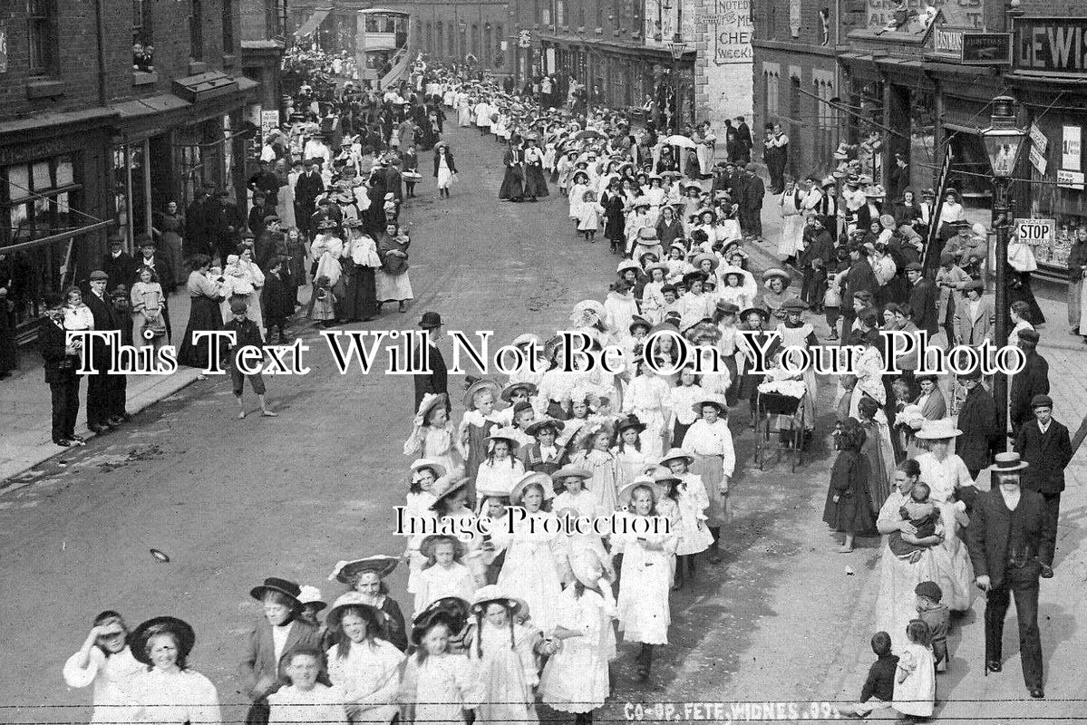 CH 1601 - Co-Op Fete, Widnes, Cheshire 1909