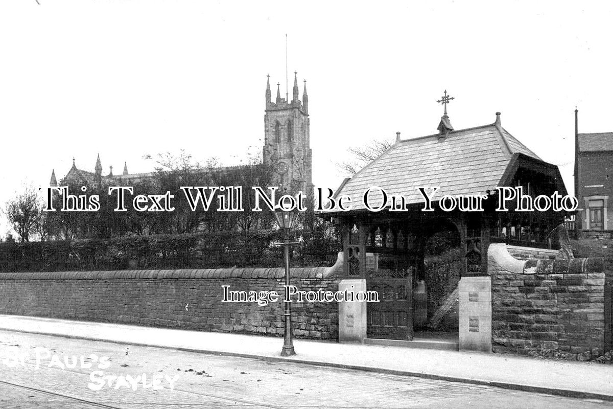 CH 1646 - St Pauls Church, Staley, Stalybridge, Cheshire