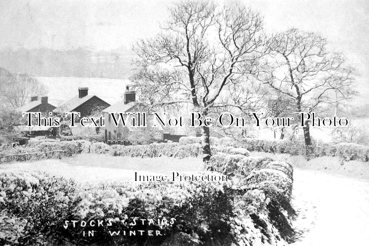 CH 1666 - Winsford Stocks Stairs, Cheshire c1906