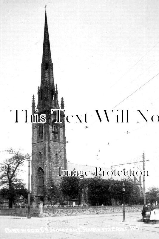 CH 1671 - Portwood Church, Stockport, Cheshire