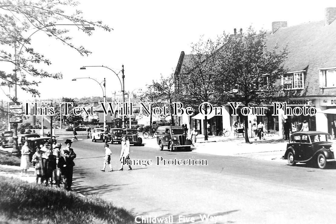 CH 1778 - Childwall Five Ways, Liverpool, Cheshire