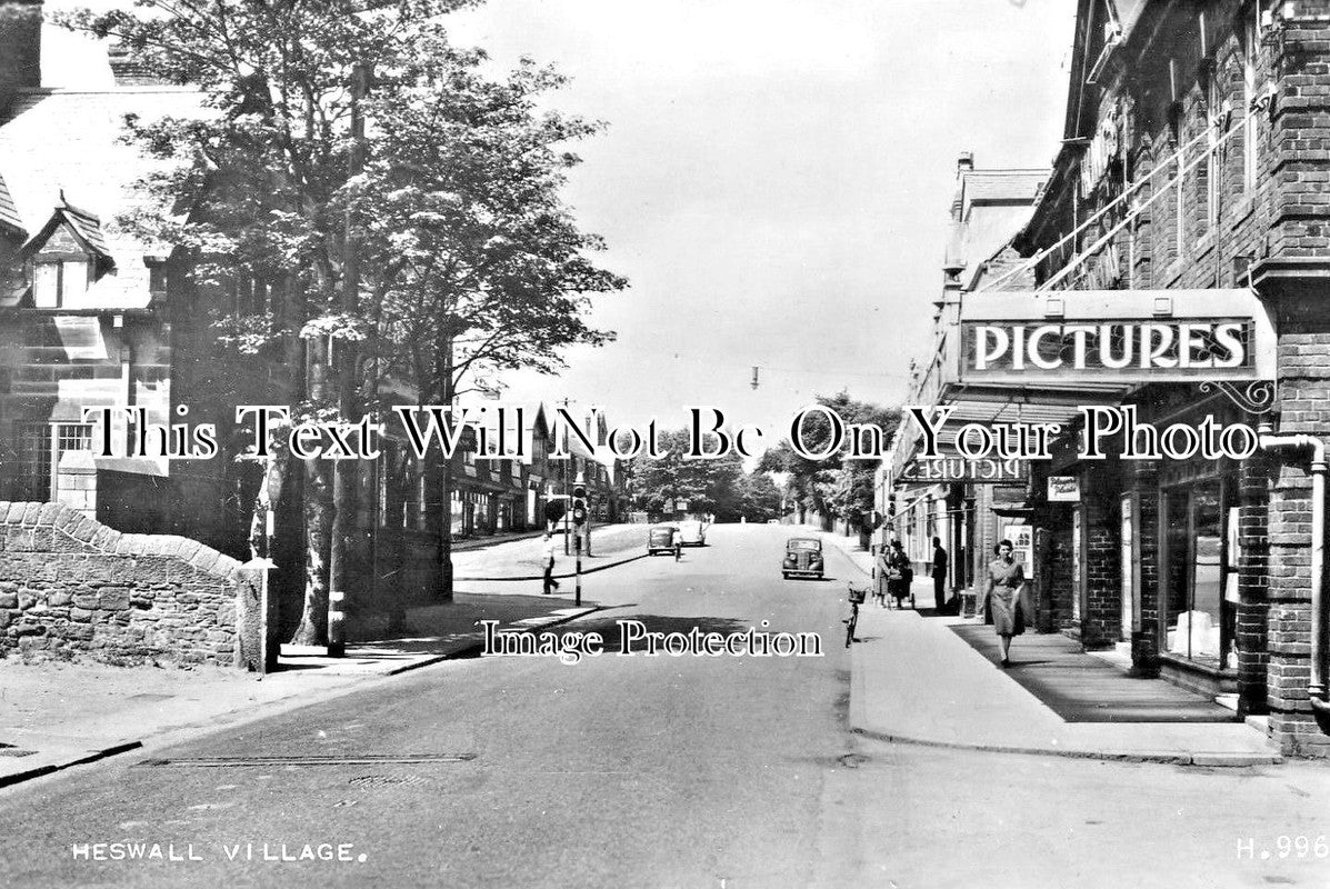 CH 1784 - Heswall Village, Cheshire