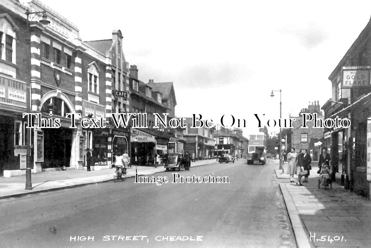 CH 1816 - High Street, Cheadle, Cheshire