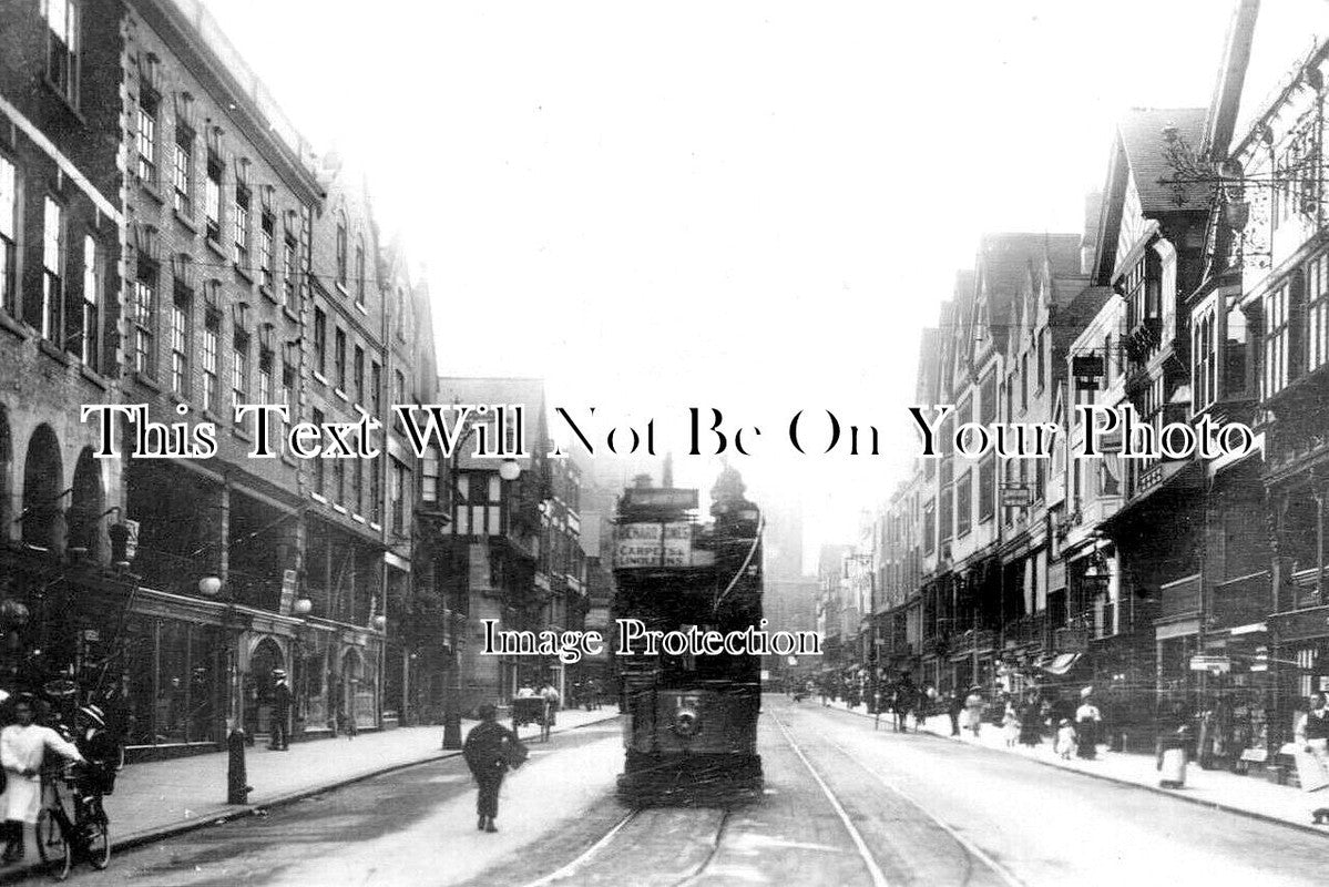 CH 1826 - Bridge Street, Chester, Cheshire c1910