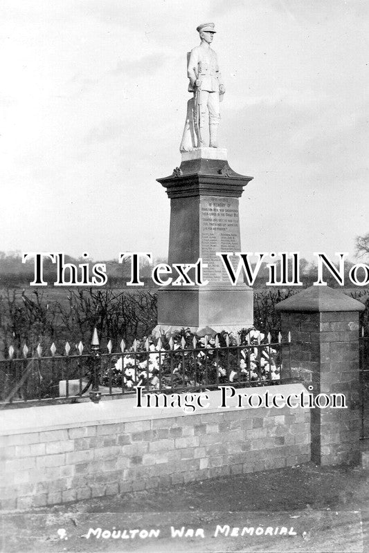 CH 1831 - Moulton War Memorial, Cheshire