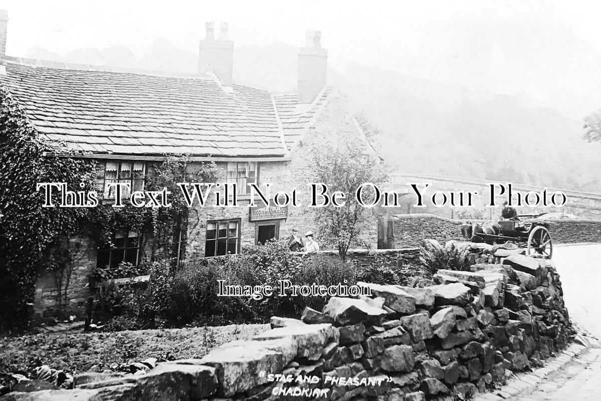 CH 1849 - Stag & Pheasant, Chadkirk, Cheshire
