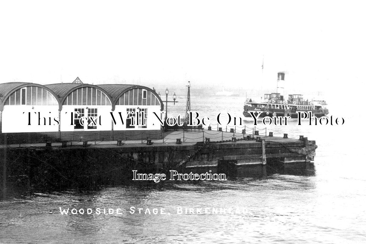 CH 1857 - Woodside Stage, Birkenhead, Cheshire