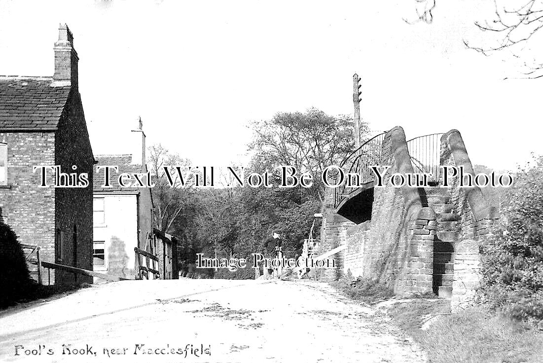 CH 1859 - Fools Nook, Macclesfield, Cheshire c1904