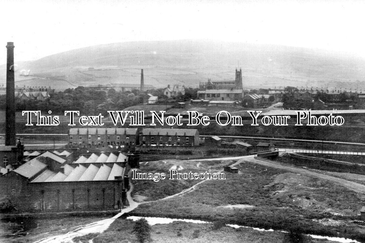 CH 1899 - View From The Mossley Road, Stalybridge, Cheshire