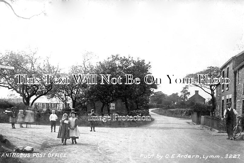 CH 1906 - Antrobus Post Office, Cheshire