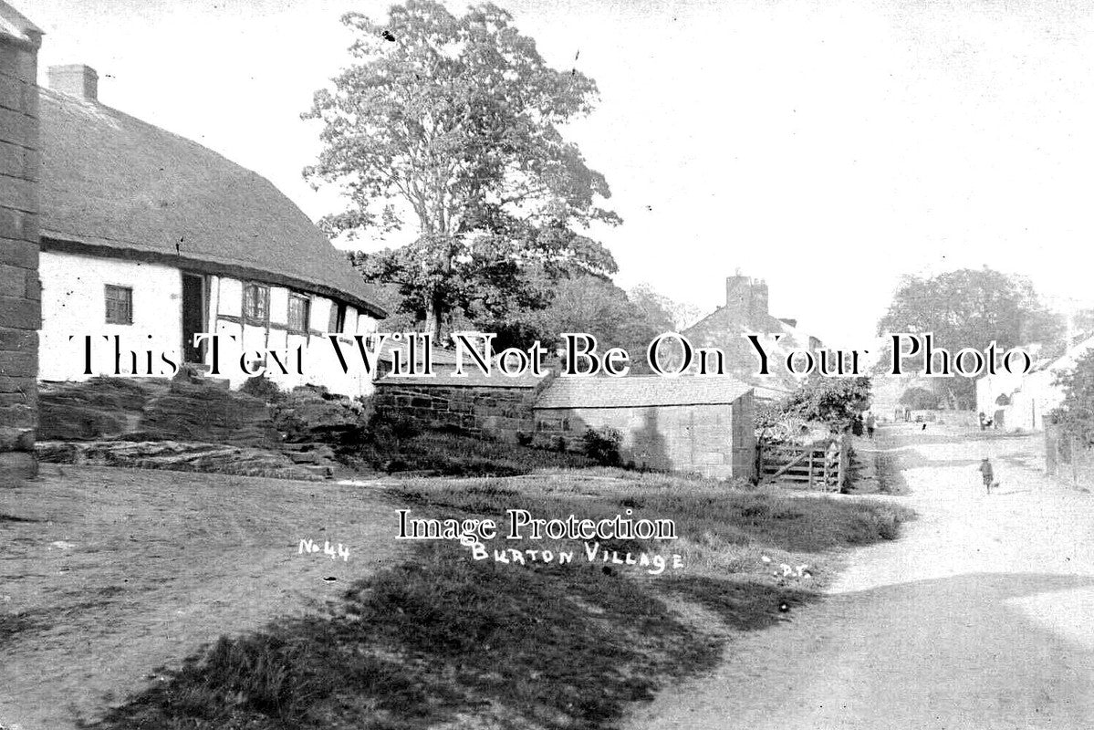 CH 1952 Burton Village Cheshire JB Archive