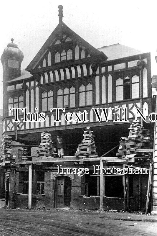 CH 2109 - Lifting An Office, Northwich Subsidence, Cheshire