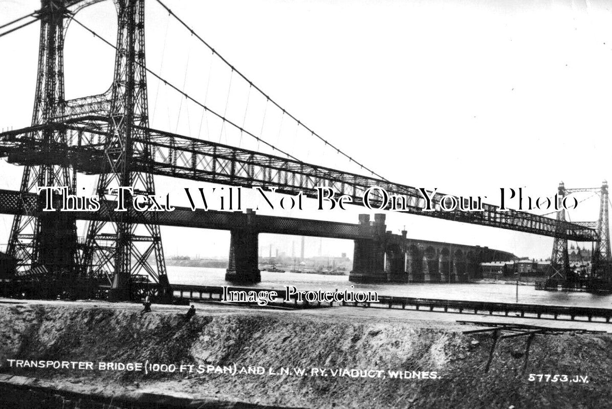 CH 2139 - Widnes Transporter Bridge, Cheshire