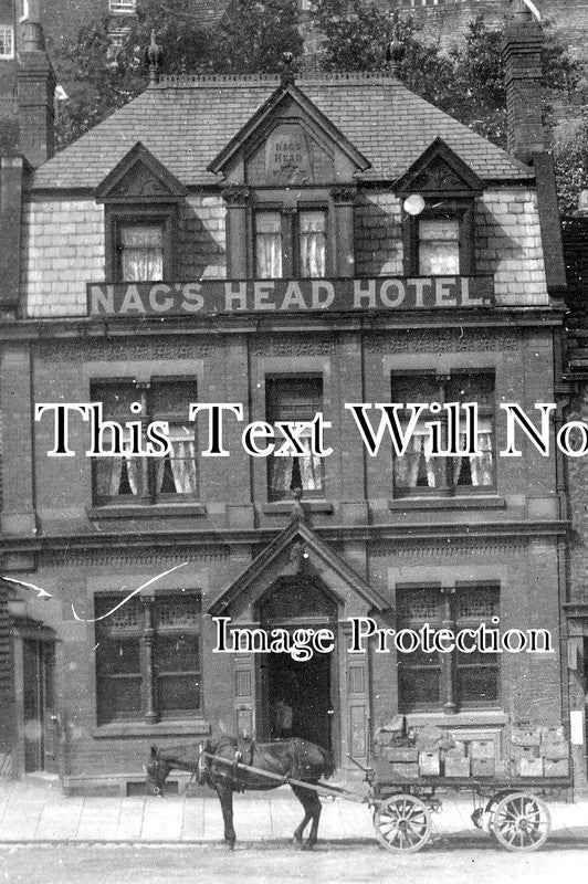 CH 2174 - Nags Head Hotel Pub, Macclesfield, Cheshire