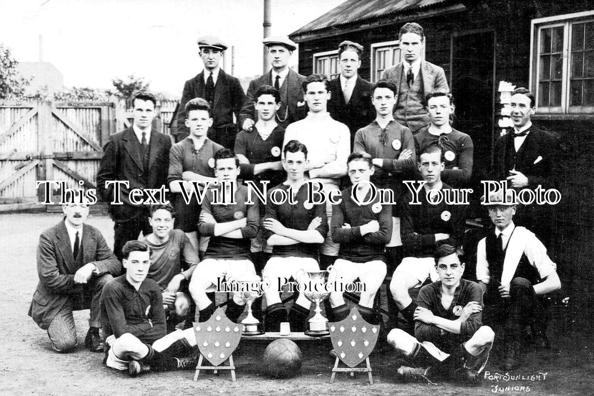 CH 2186 - Port Sunlight Juniors Football Team, Cheshire
