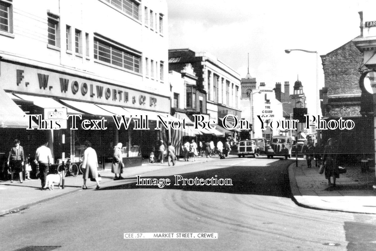 CH 2206 - Market Street, Crewe, Cheshire