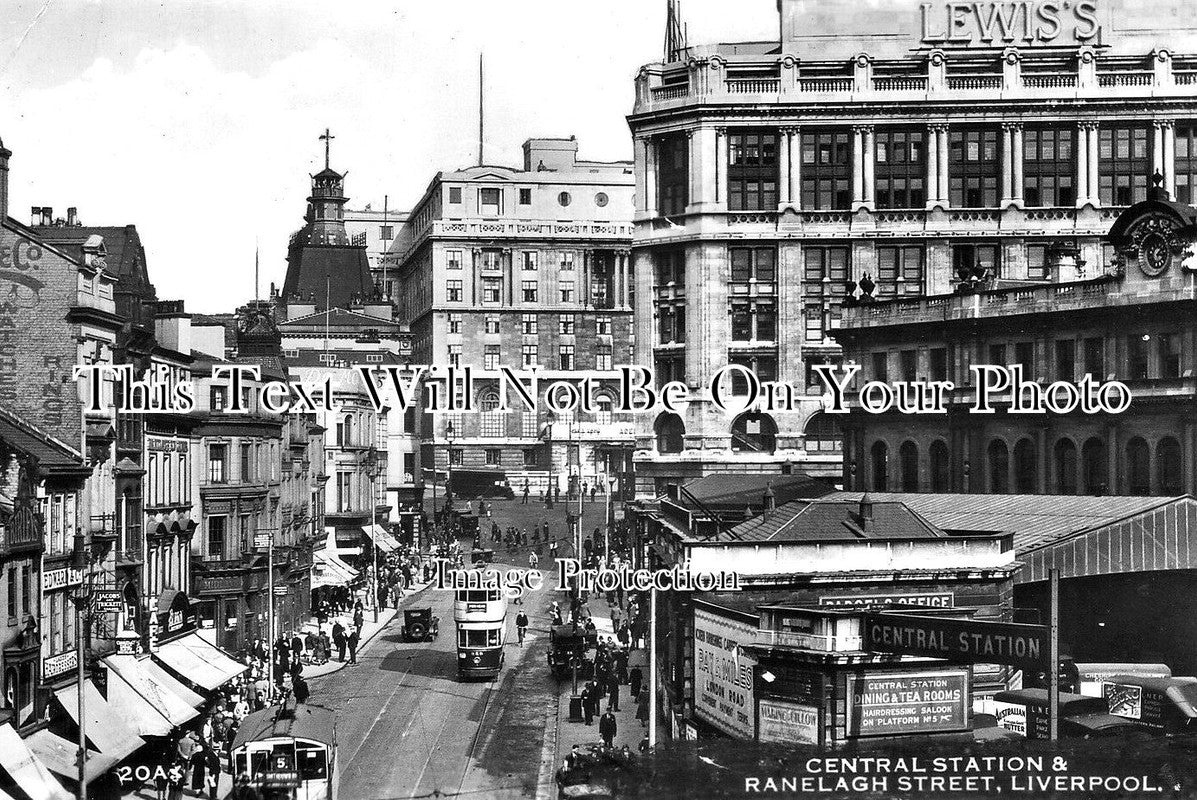 CH 2223 - Central Station & Ranelagh Street, Liverpool