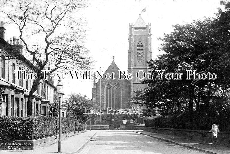 CH 2254 - St Pauls Church, Sale, Cheshire c1911