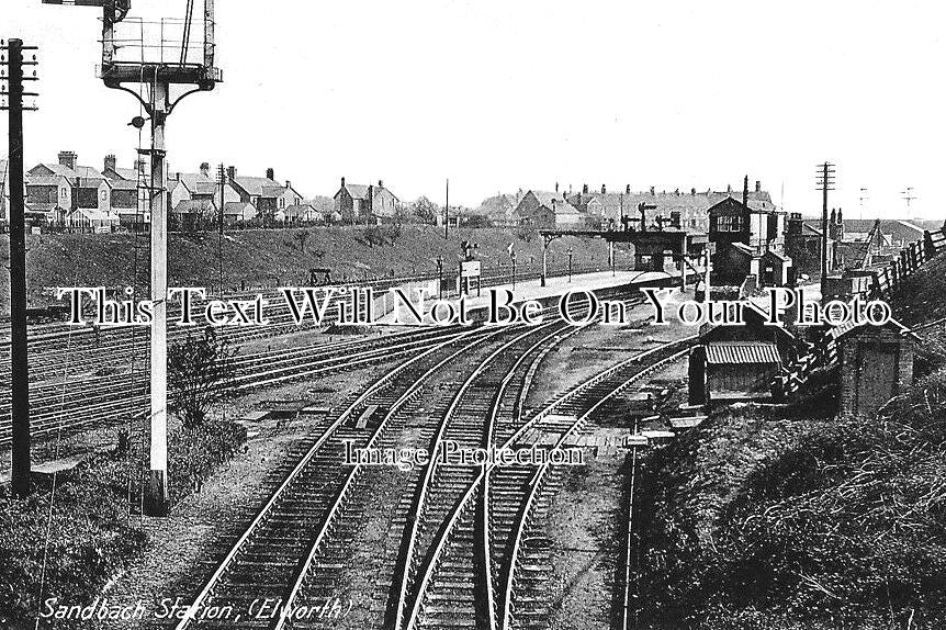 CH 2274 - Sandbach Railway Station, Elworth, Cheshire