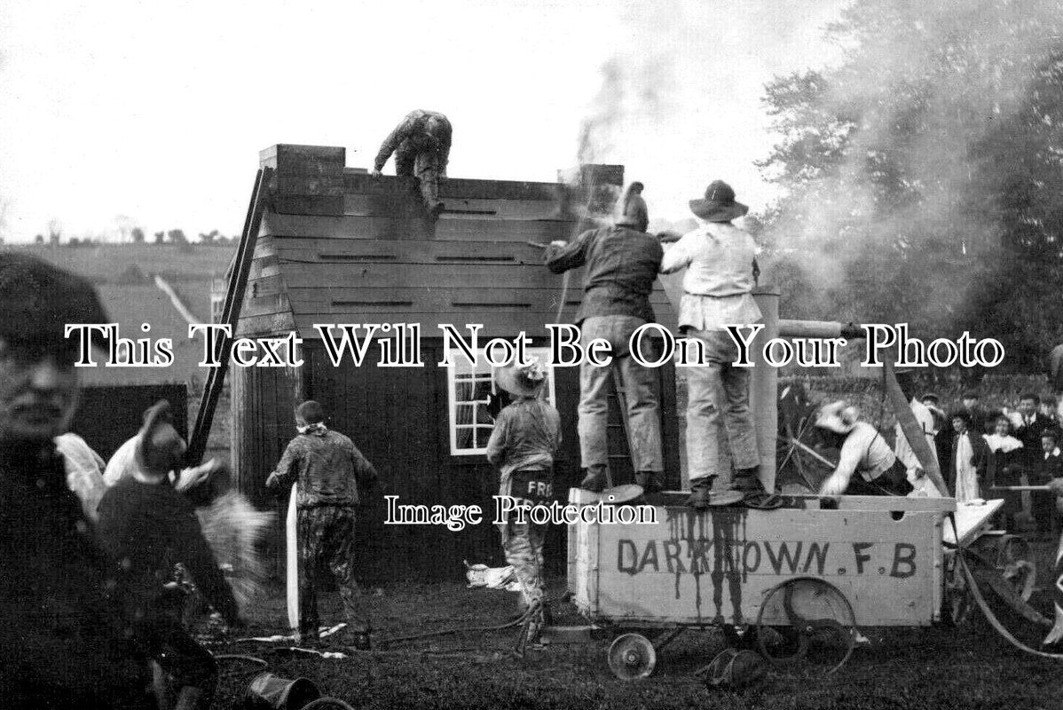 CH 2276 - Wallasey Dark Town Fire Brigade, Cheshire c1910