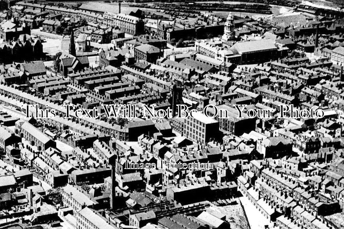 CH 2298 - Aerial View Of Stockport, Cheshire