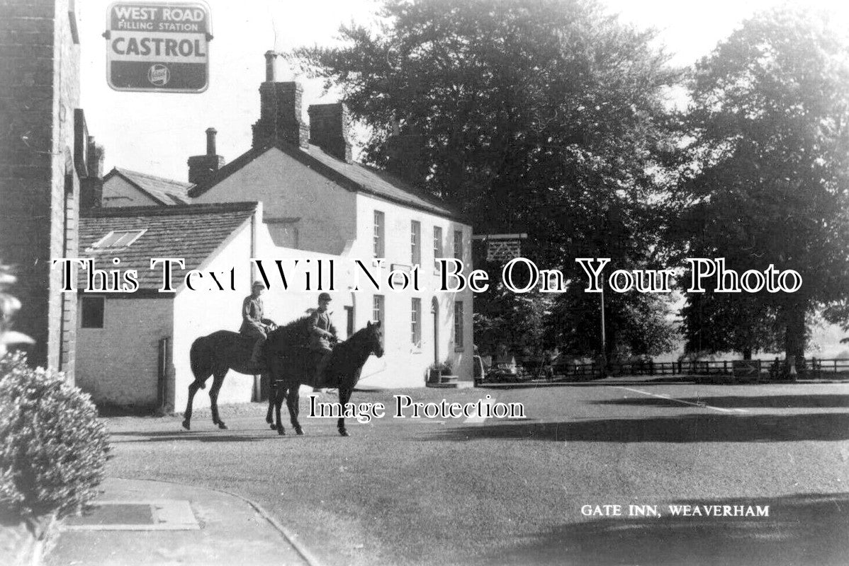 CH 2348 - Gate Inn Pub, Weaverham, Cheshire