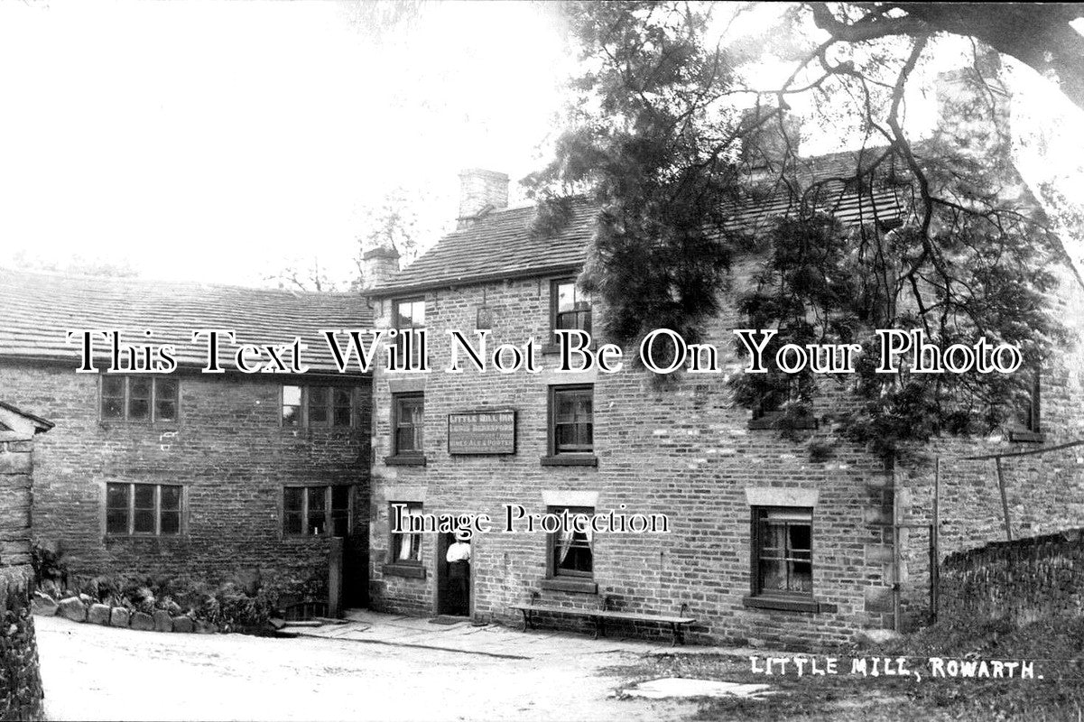 CH 2393 - Little Mill Inn Pub, Rowarth, Cheshire